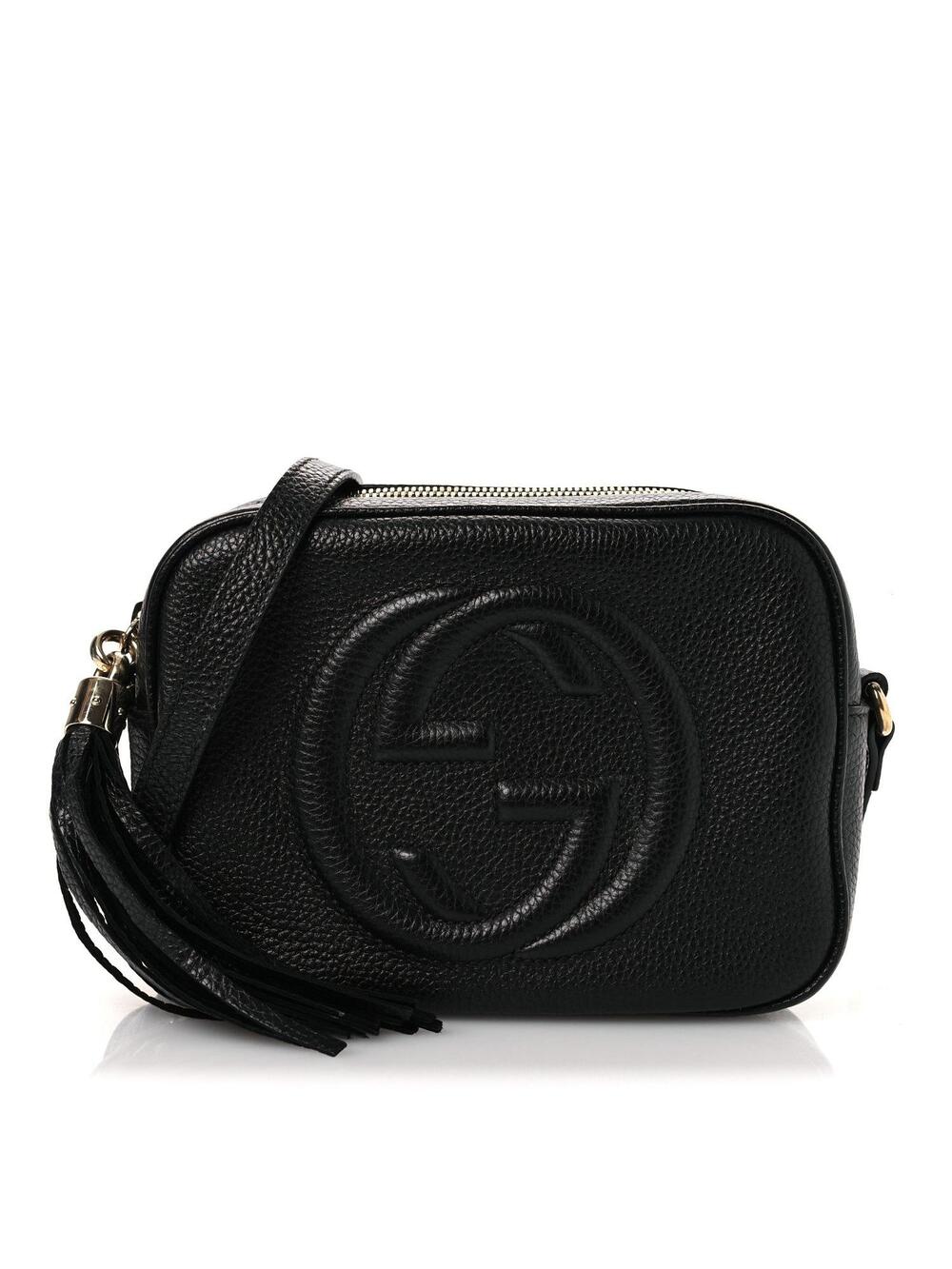 Gucci Pebbled Calfskin Small Soho Disco #323717G11B